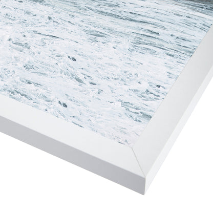 Coast Ii By Sisi And Seb - White Framed Print - Wall Art - Americanflat