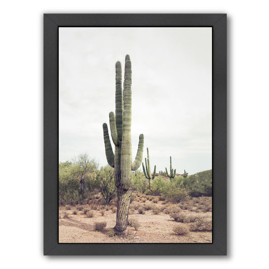 Desert Cactus By Sisi And Seb - Black Framed Print - Wall Art - Americanflat