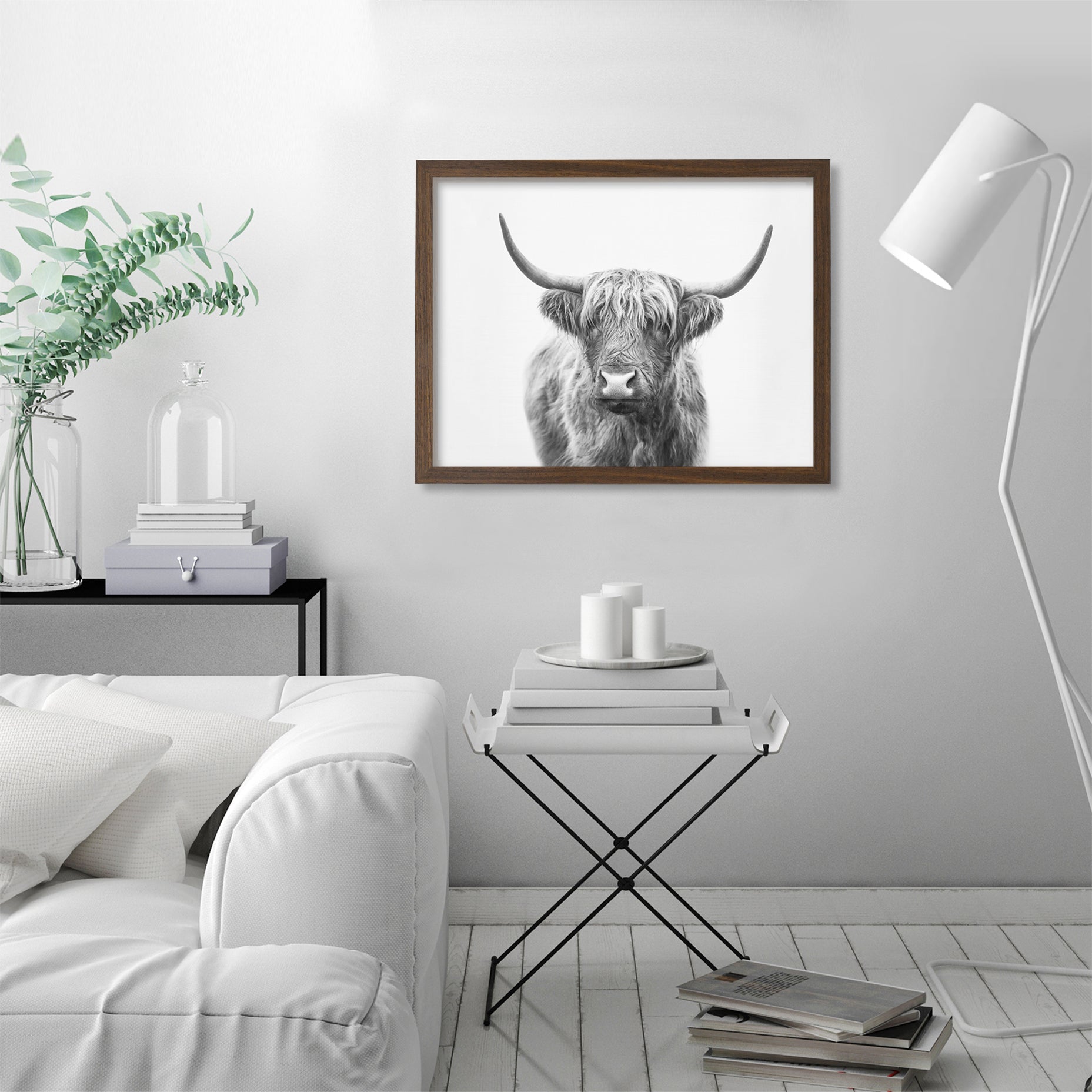 Highland Bull By Sisi And Seb - Framed Print - Americanflat