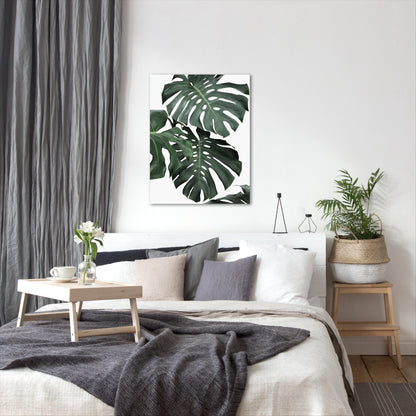 Monstera Jungle by Sisi And Seb - Wrapped Canvas - Americanflat