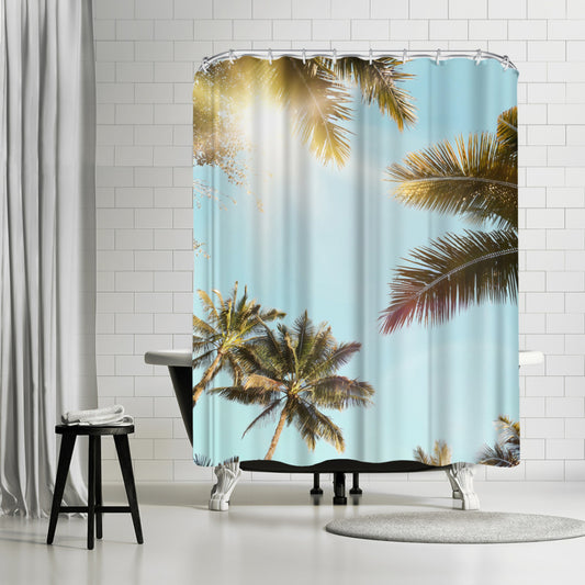 Sunrays by Sisi And Seb - Shower Curtain, Shower Curtain, 74" X 71"