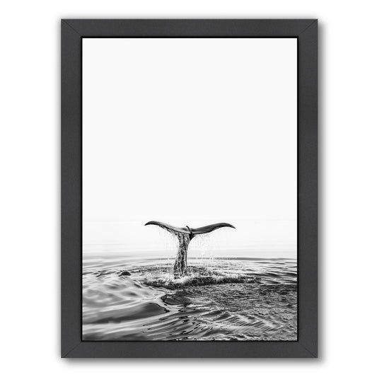 Whales Tale By Sisi And Seb - Black Framed Print - Wall Art - Americanflat