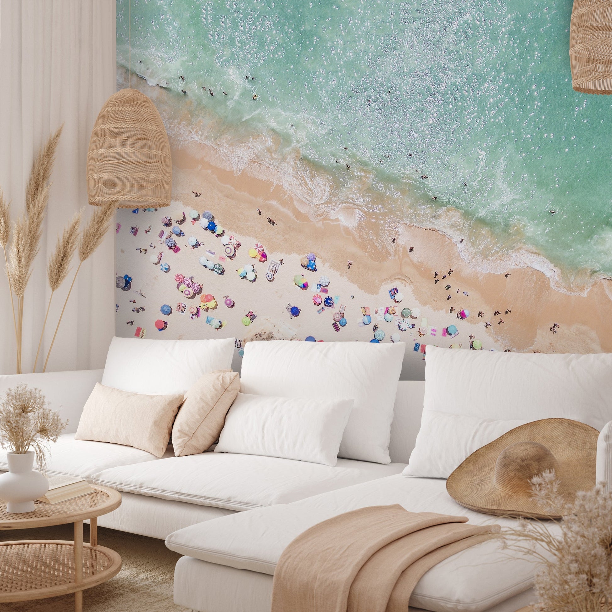Peel & Stick Wall Mural - Pastel Beach By Sisi and Seb