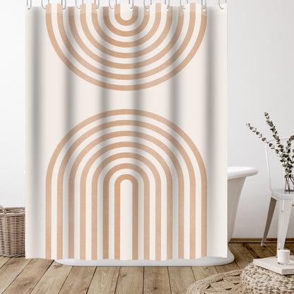 Two Rainbows by Sisi And Seb - Shower Curtain