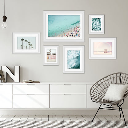 Ocean and Beach Photography - 6 Piece Framed Gallery Wall Set - Americanflat