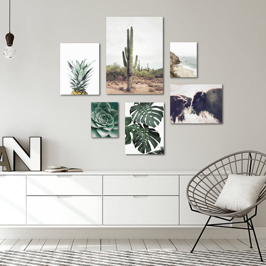 Contemporary Southwest Photography Canvas Gallery Wall Set - Art Set - Americanflat
