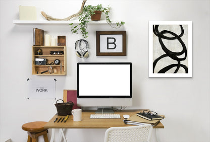 Loops V By Chaos & Wonder Design - Framed Print - Americanflat