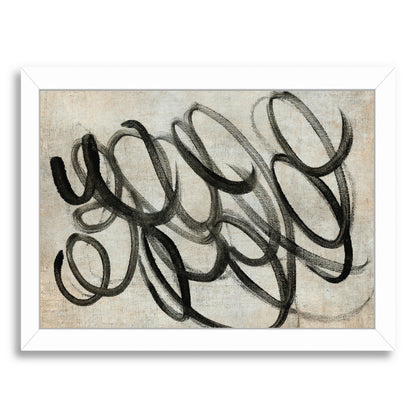 Study By Chaos & Wonder Design - White Framed Print - Wall Art - Americanflat