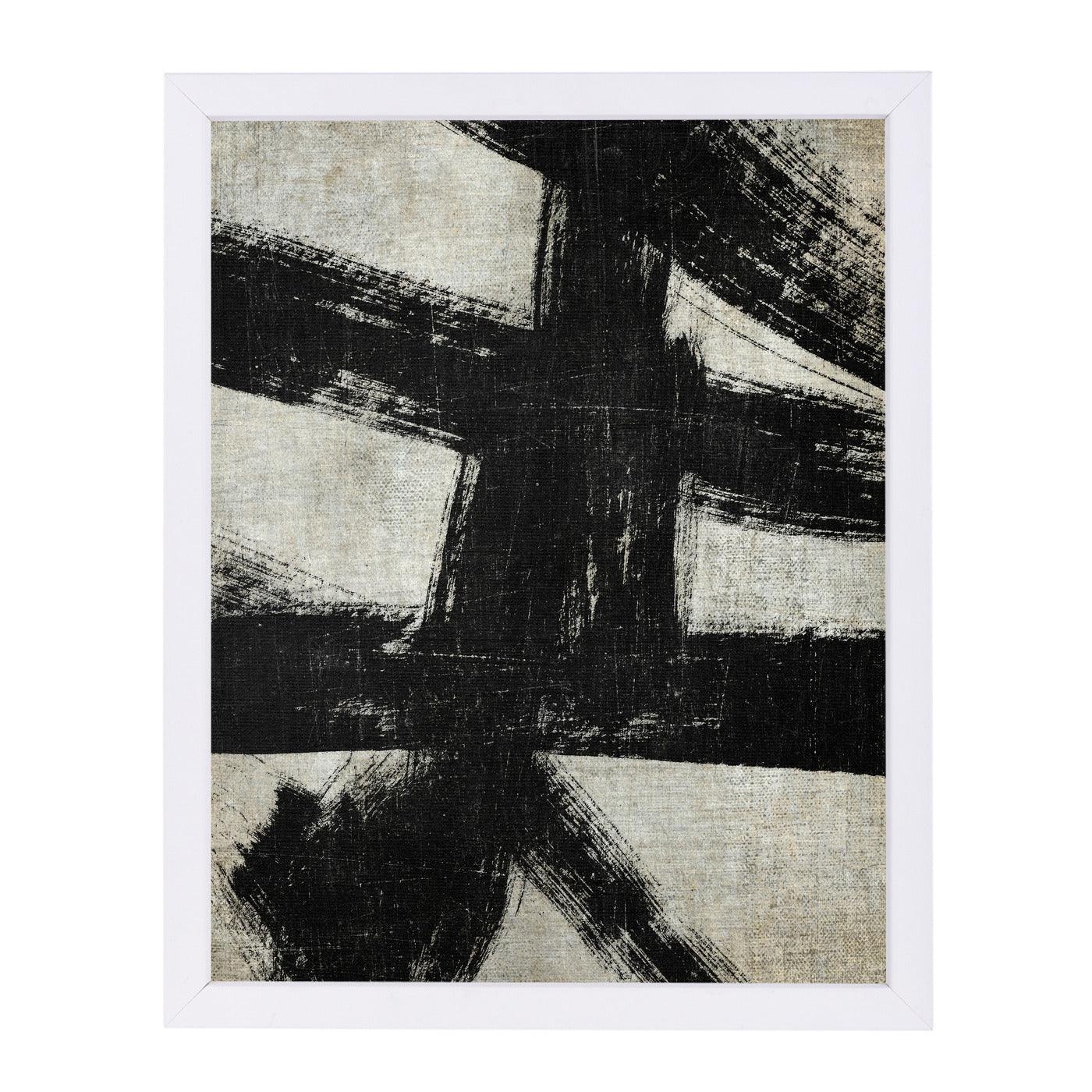 Scratch Abstract By Chaos & Wonder Design - White Framed Print - Wall Art - Americanflat