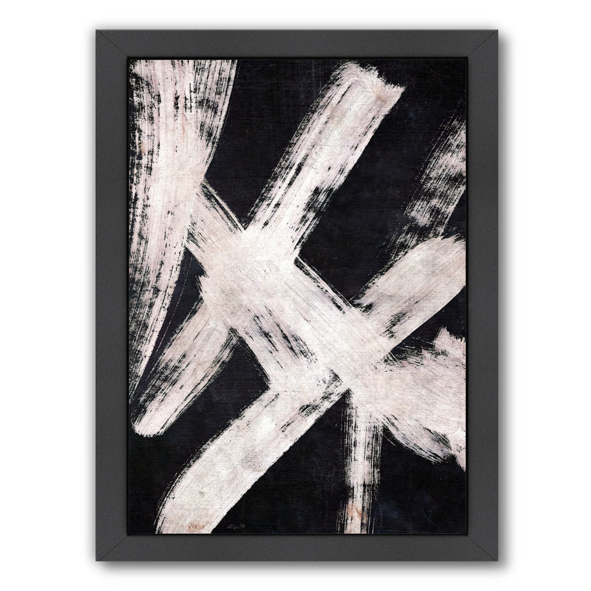 Falling Abstract By Chaos & Wonder Design - Black Framed Print - Wall Art - Americanflat