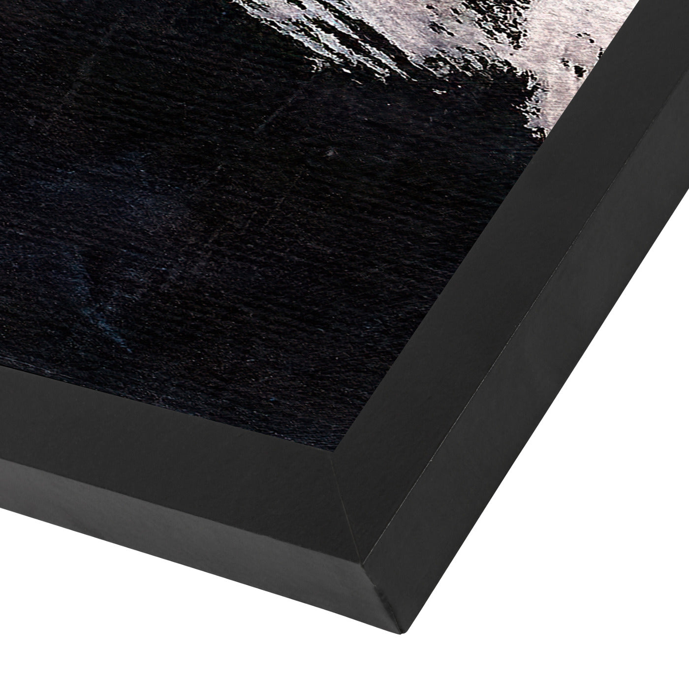 Falling Abstract By Chaos & Wonder Design - Black Framed Print - Wall Art - Americanflat