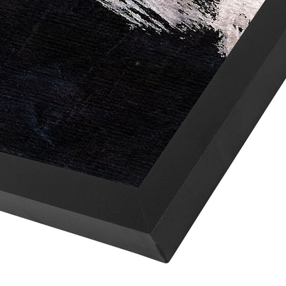 Falling Abstract By Chaos & Wonder Design - Black Framed Print - Wall Art - Americanflat