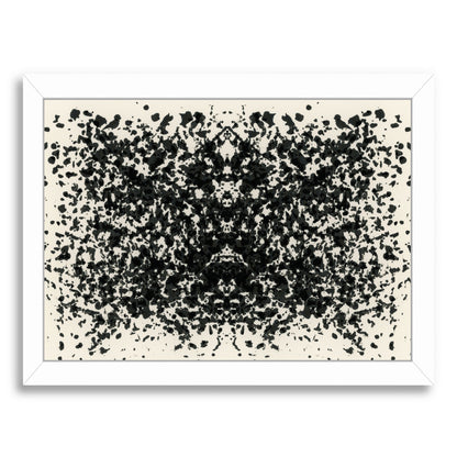 Ink Blots Iii By Chaos & Wonder Design - White Framed Print - Wall Art - Americanflat