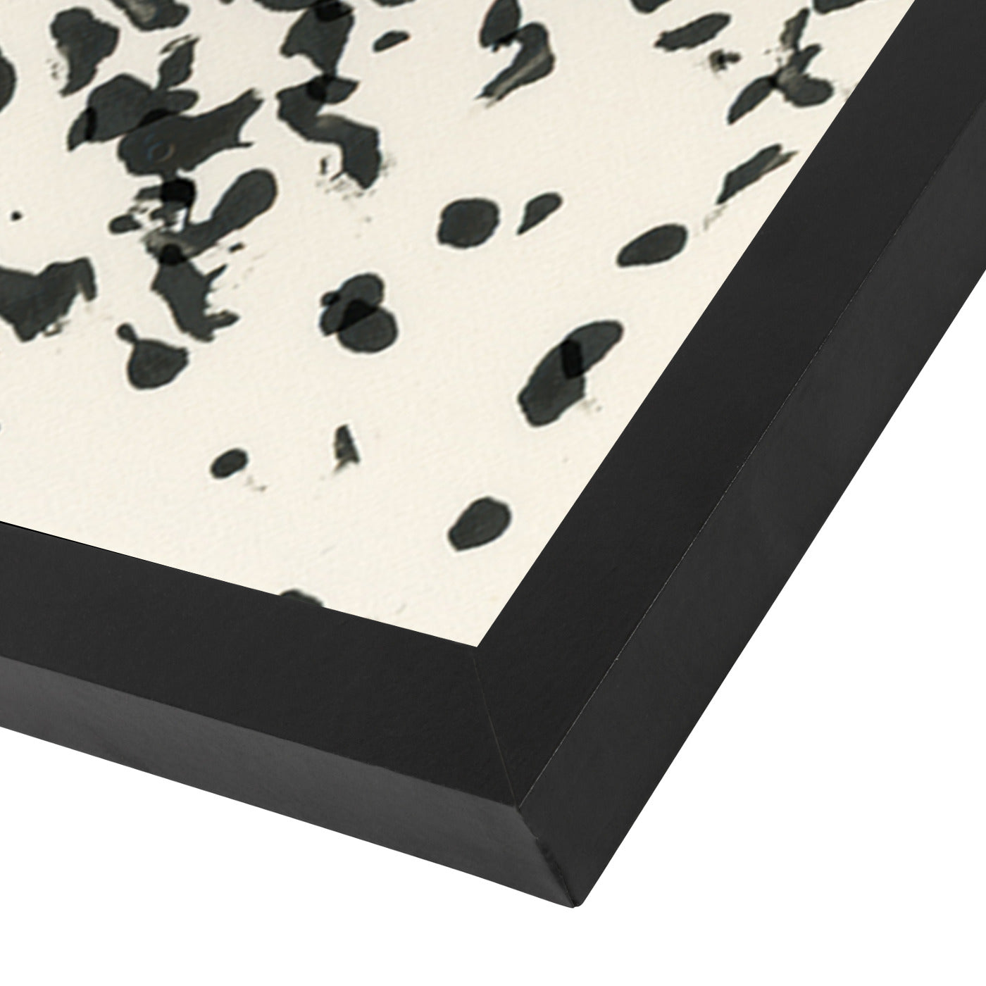 Ink Blots Iii Master Layer By Chaos & Wonder Design - Black Framed Print - Wall Art - Americanflat