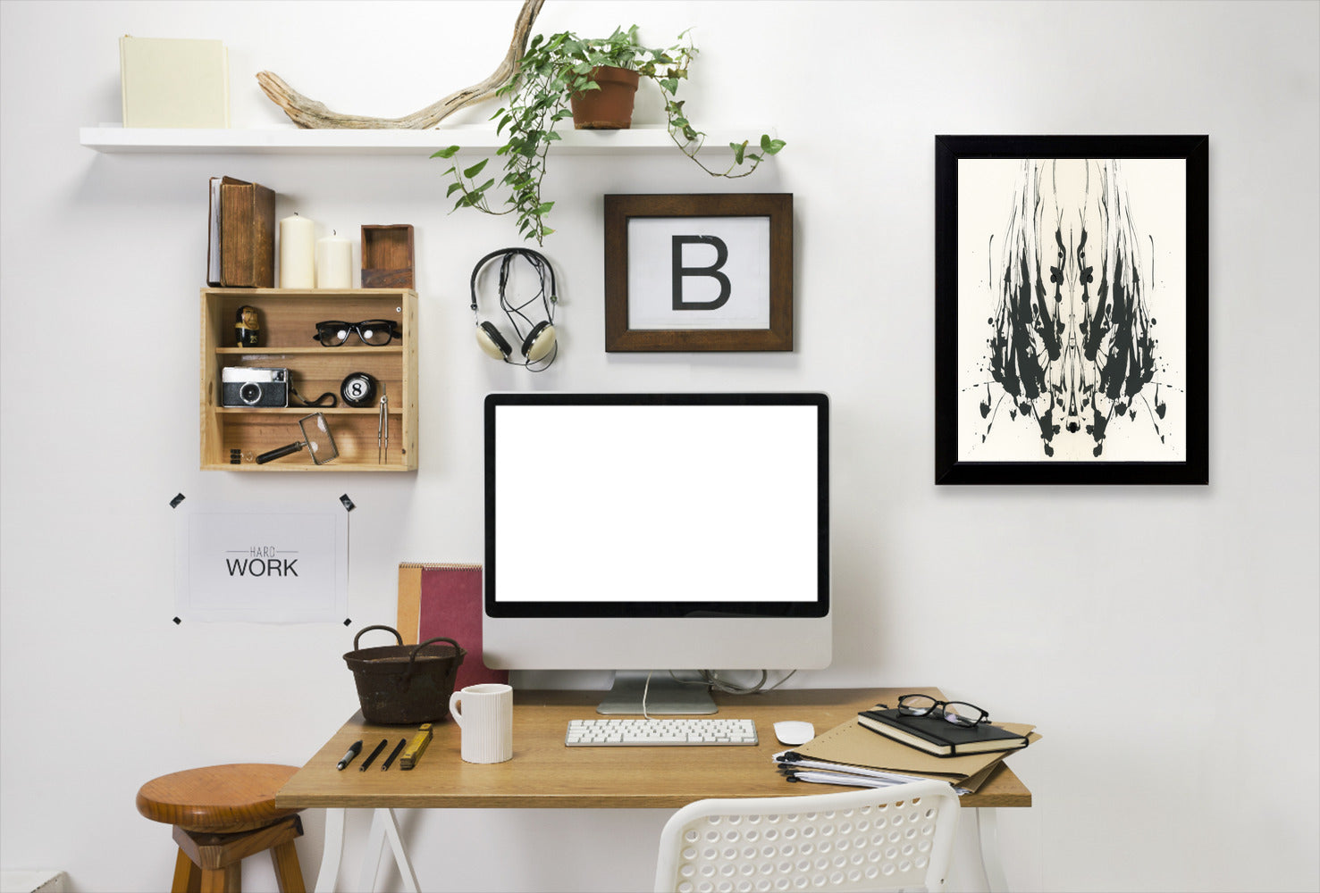 Gothic Abstract Ii By Chaos & Wonder Design - Black Framed Print - Wall Art - Americanflat