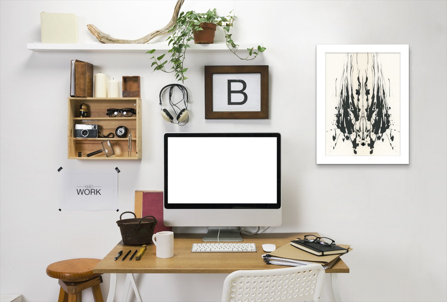 Gothic Abstract Ii By Chaos & Wonder Design - Framed Print - Americanflat