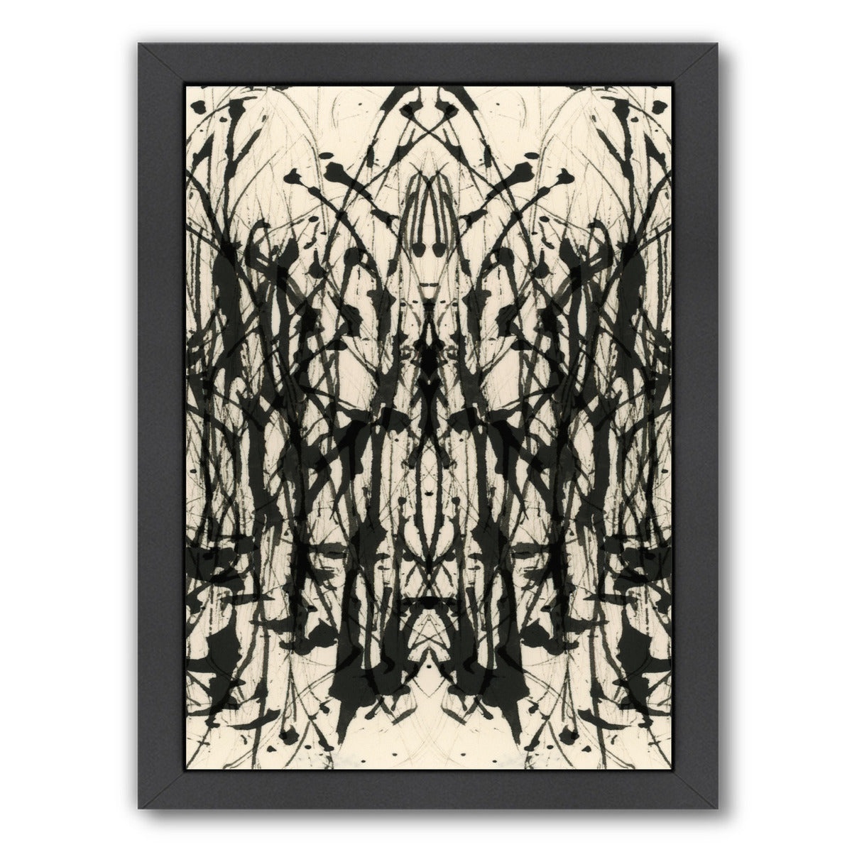 Gothic Abstract Iii By Chaos & Wonder Design - Black Framed Print - Wall Art - Americanflat