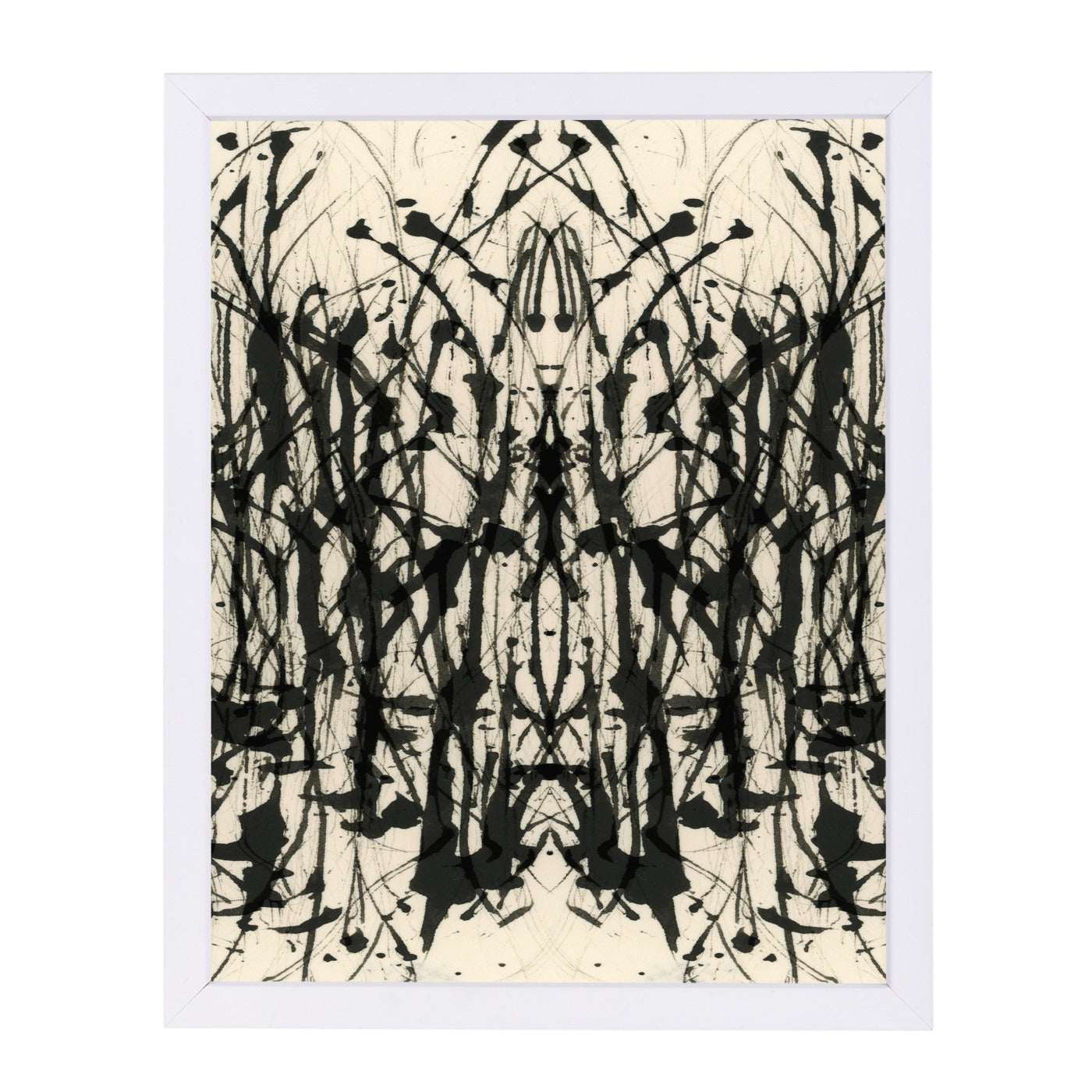 Gothic Abstract Iii By Chaos & Wonder Design - White Framed Print - Wall Art - Americanflat