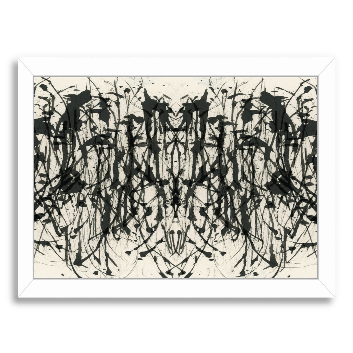 Gothic Abstract Iv By Chaos & Wonder Design - White Framed Print - Wall Art - Americanflat