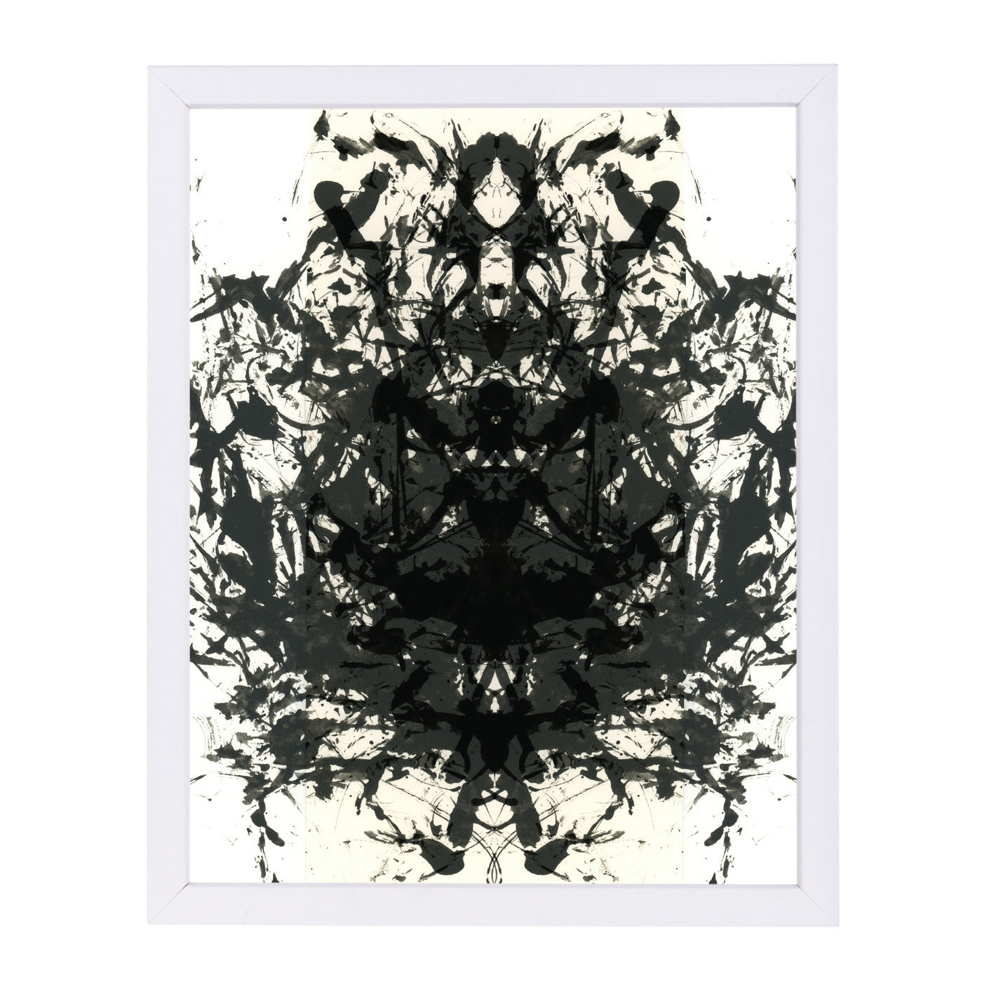 Gothic Abstract V By Chaos & Wonder Design - White Framed Print - Wall Art - Americanflat