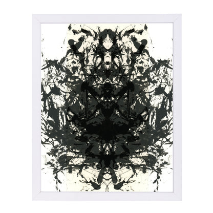 Gothic Abstract V By Chaos & Wonder Design - White Framed Print - Wall Art - Americanflat