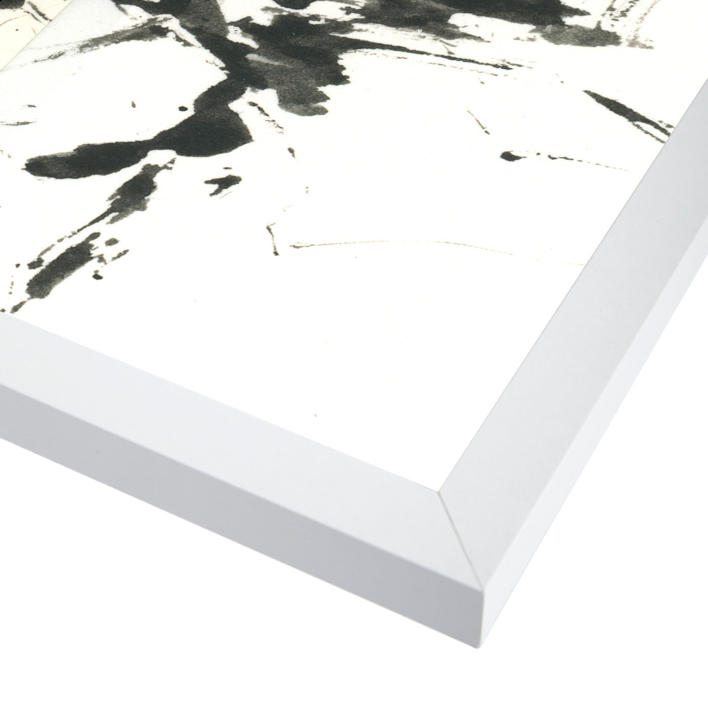 Gothic Abstract V By Chaos & Wonder Design - White Framed Print - Wall Art - Americanflat