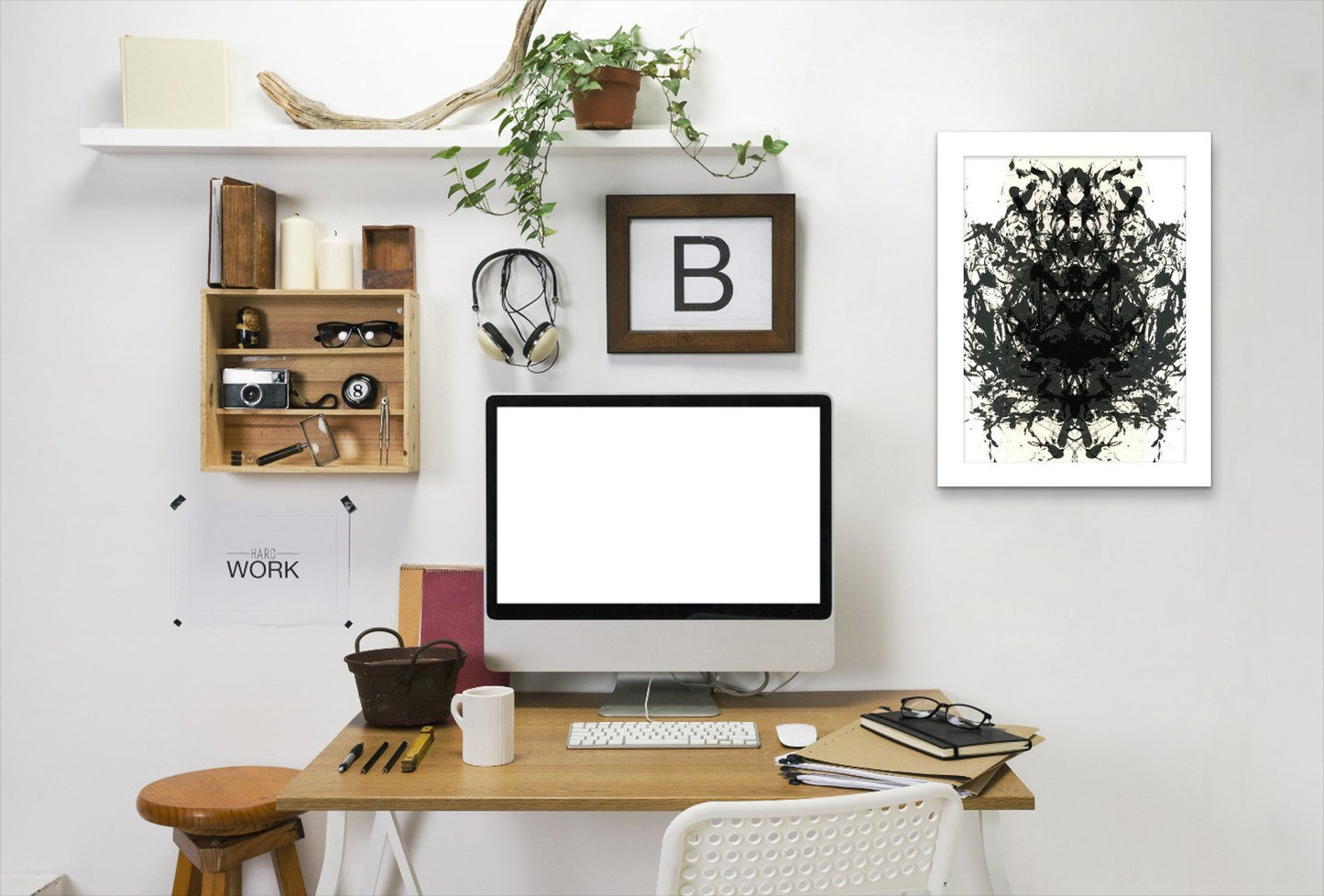 Gothic Abstract V By Chaos & Wonder Design - Framed Print - Americanflat