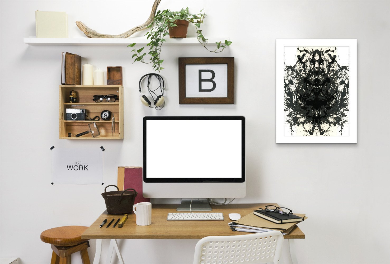 Gothic Abstract V By Chaos & Wonder Design - Framed Print - Americanflat