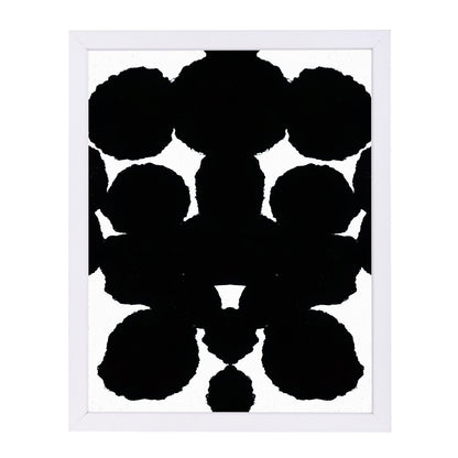 Black Mirror Blots By Chaos & Wonder Design - Framed Print - Americanflat