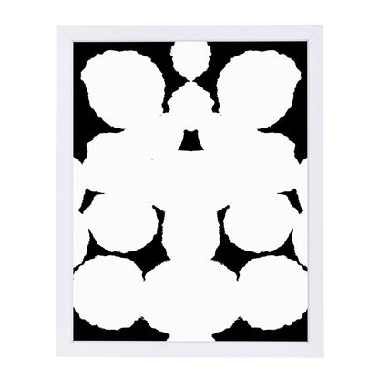 White Mirror Blots By Chaos & Wonder Design - Framed Print - Americanflat