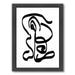 Standing By Chaos & Wonder Design - Black Framed Print - Wall Art - Americanflat