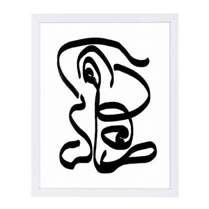 Standing By Chaos & Wonder Design - White Framed Print - Wall Art - Americanflat