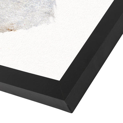 Concrete Paperx By Chaos & Wonder Design - Black Framed Print - Wall Art - Americanflat