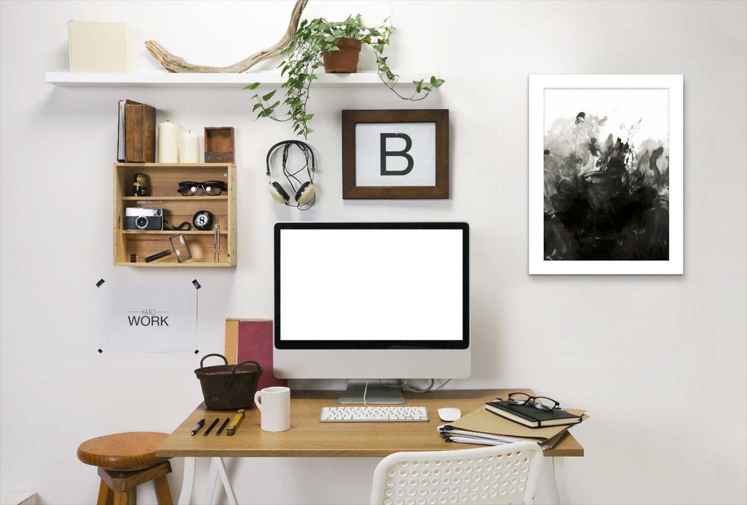 Palette Abstract Vi By Chaos & Wonder Design - Framed Print - Americanflat