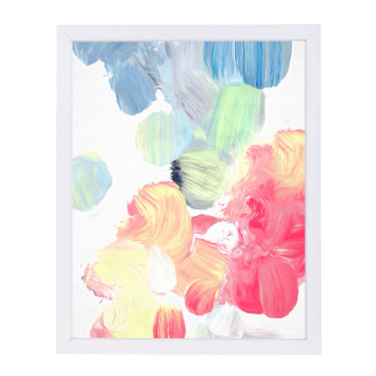 Pastel Abstract Iii By Chaos & Wonder Design - White Framed Print - Wall Art - Americanflat