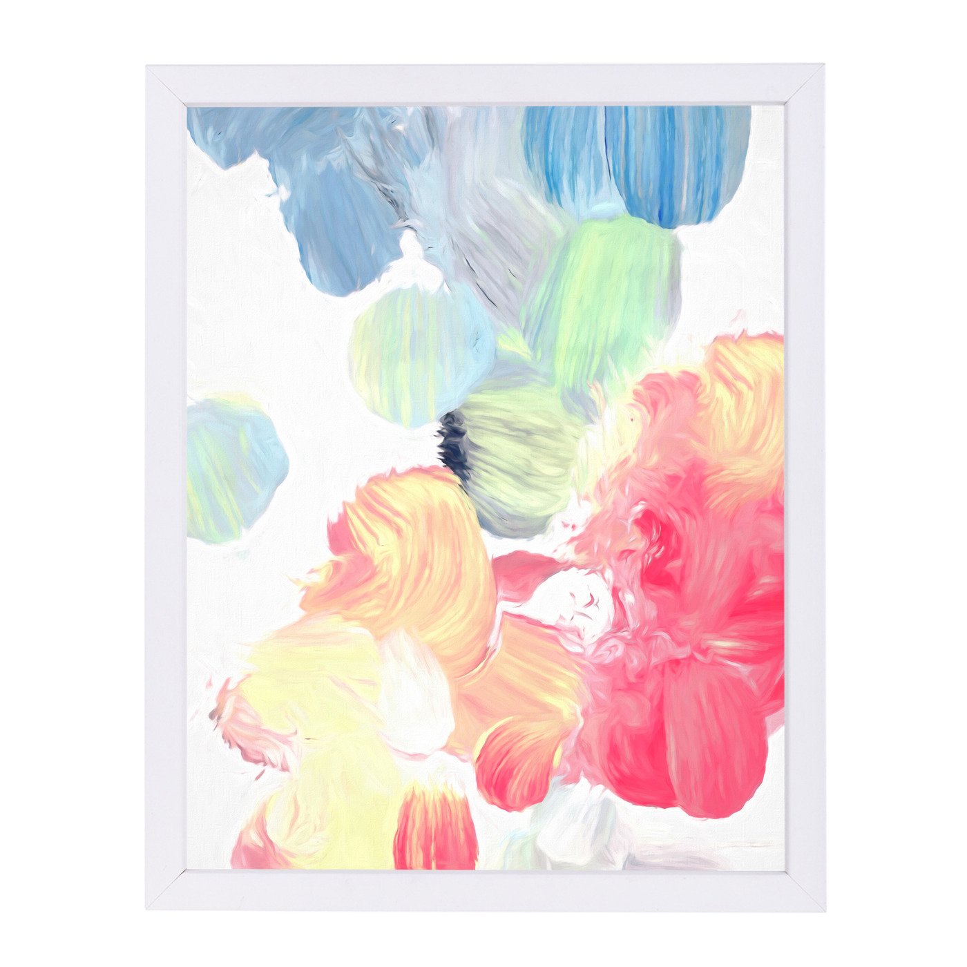 Pastel Abstract Iii By Chaos & Wonder Design - Framed Print - Americanflat