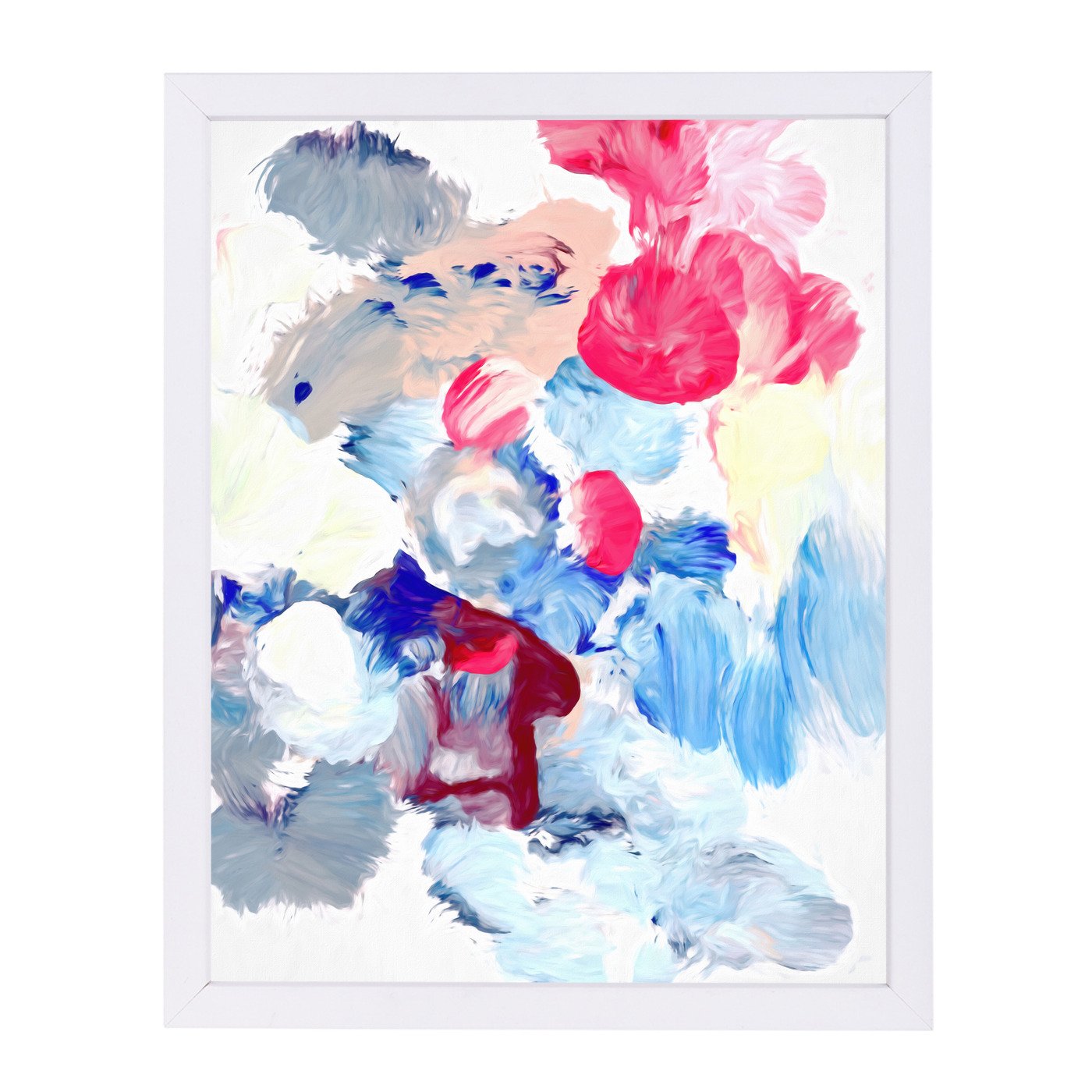 Pastel Abstract I By Chaos & Wonder Design - Framed Print - Americanflat