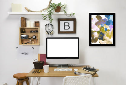 Abstract Garden Chaos & Wonder Design By Chaos & Wonder Design - Black Framed Print - Wall Art - Americanflat