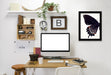 Black Swallowtail I By Chaos & Wonder Design - Black Framed Print - Wall Art - Americanflat