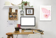Pink Moth I By Chaos & Wonder Design - Framed Print - Americanflat