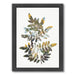 Leaf Collage Ii By Chaos & Wonder Design - Black Framed Print - Wall Art - Americanflat