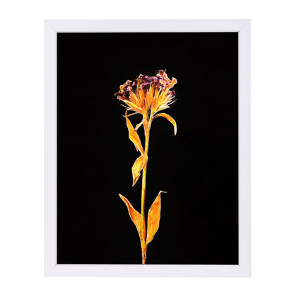Dark Botanical I Master Layer By Chaos & Wonder Design - White Framed Print - Wall Art - Americanflat
