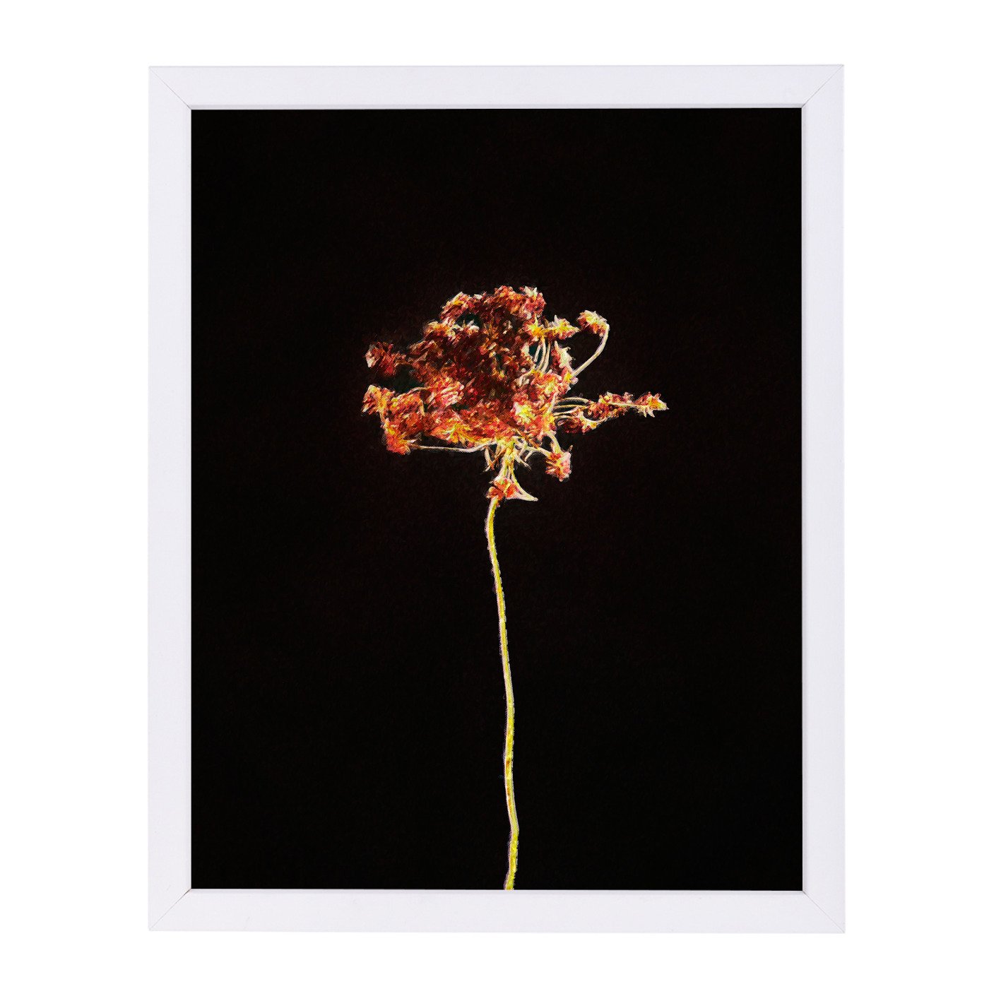 Dark Botanical Ii Master Layer By Chaos & Wonder Design - Framed Print - Americanflat