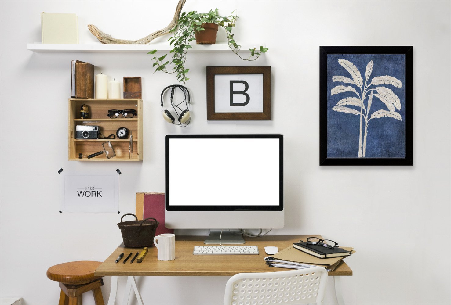 Banana Tree Master Layer By Chaos & Wonder Design - Black Framed Print - Wall Art - Americanflat