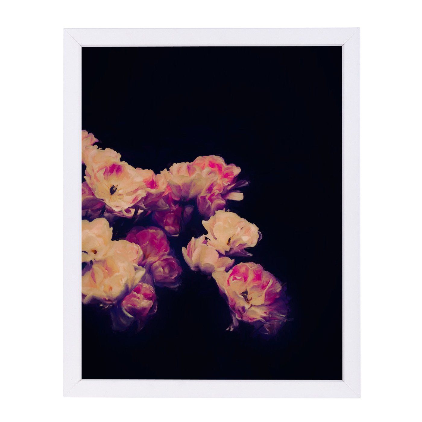 Moody Floral By Chaos & Wonder Design - Framed Print - Americanflat