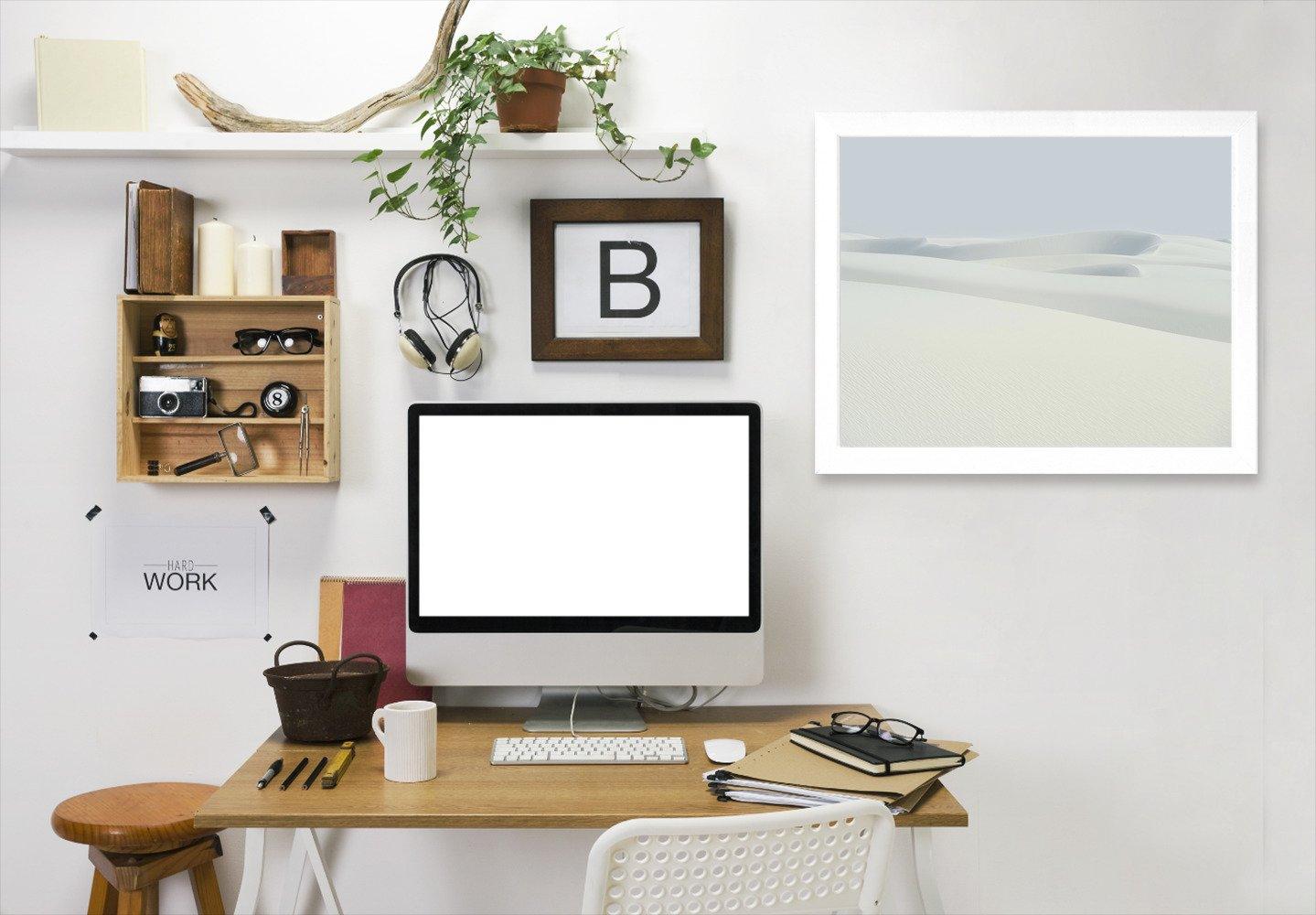 Sand Dunes By Chaos & Wonder Design - Framed Print - Americanflat
