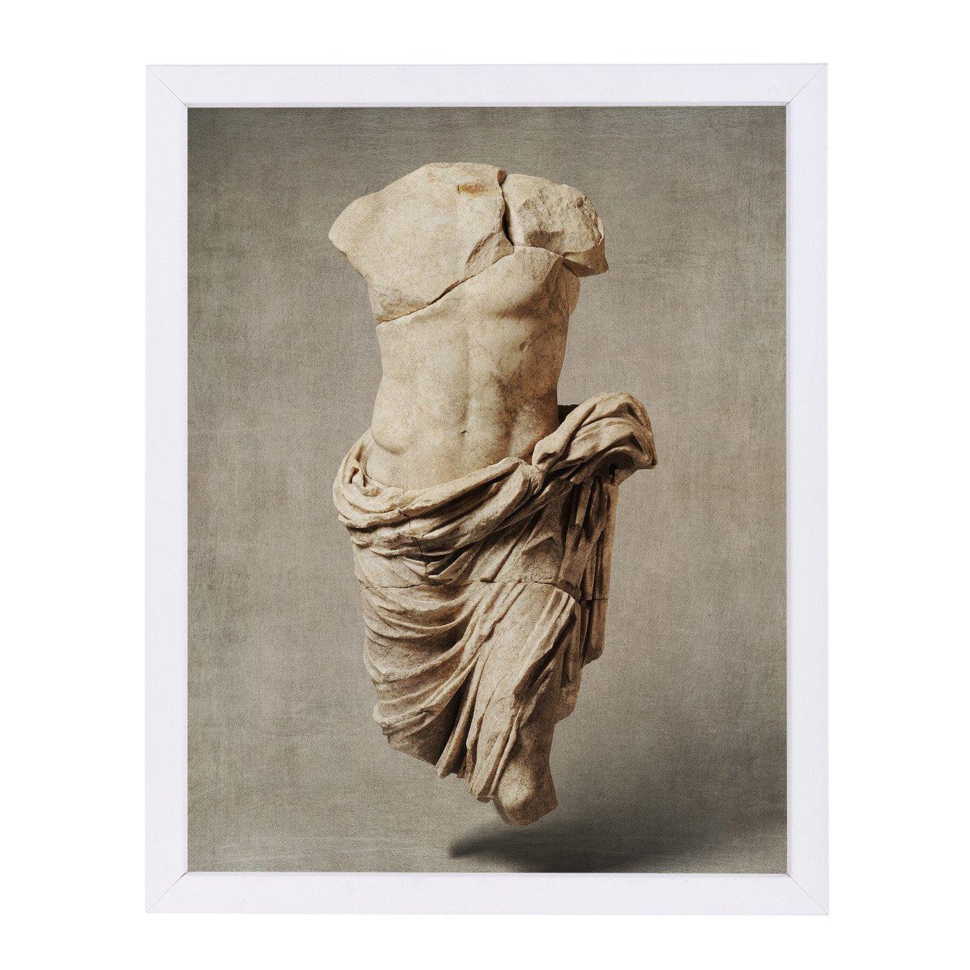 Roman Man Back By Chaos & Wonder Design - Framed Print - Americanflat