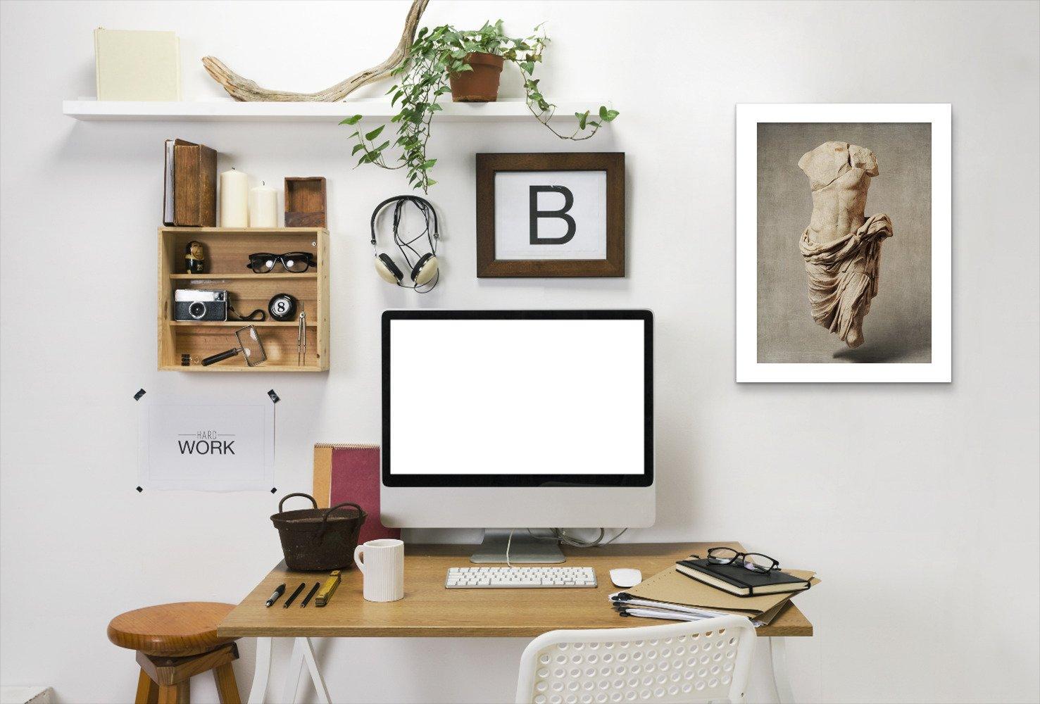 Roman Marble By Chaos & Wonder Design - Framed Print - Americanflat