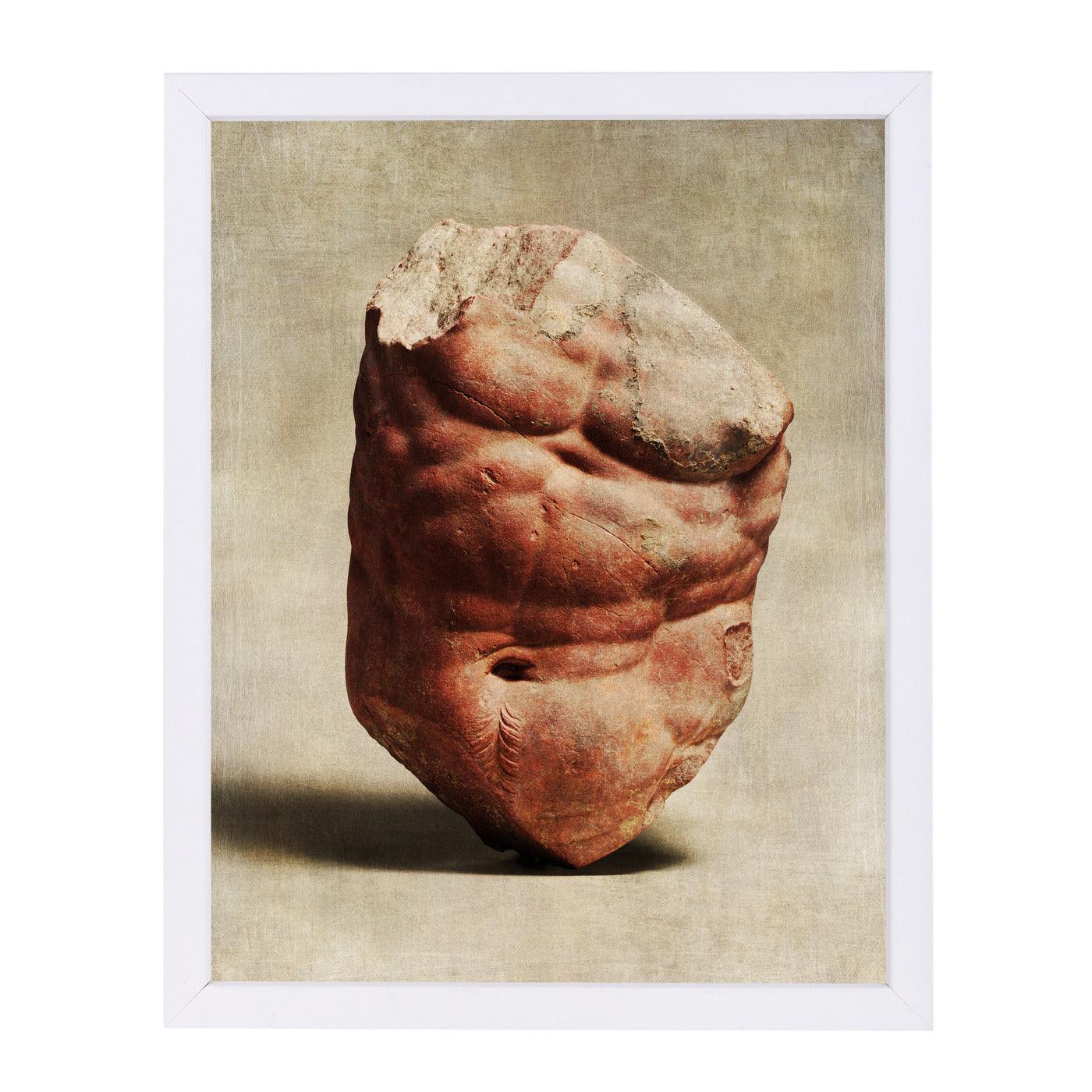 Roman Centaur Fragment By Chaos & Wonder Design - White Framed Print - Wall Art - Americanflat