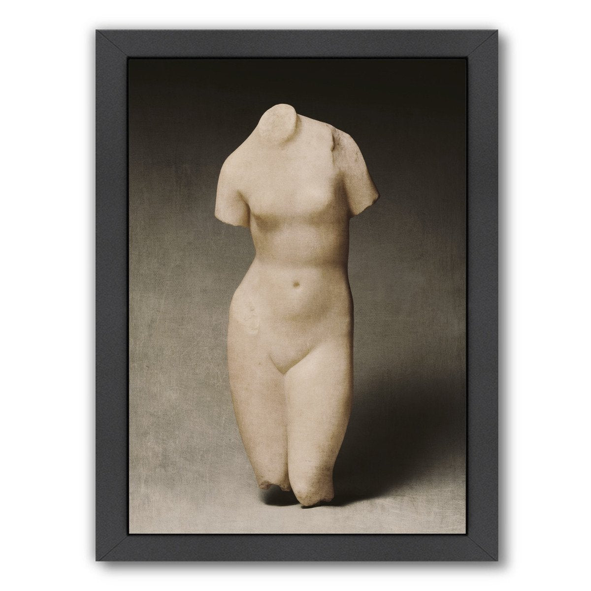 Aphrodite By Chaos & Wonder Design - Black Framed Print - Wall Art - Americanflat